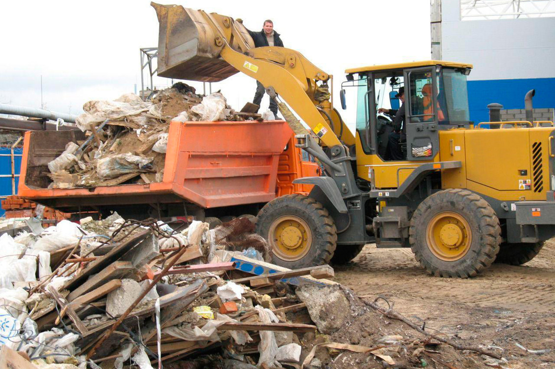 Услуга по вывозу строительного мусора